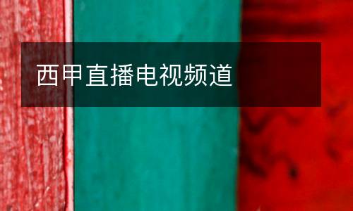 西甲直播電視頻道