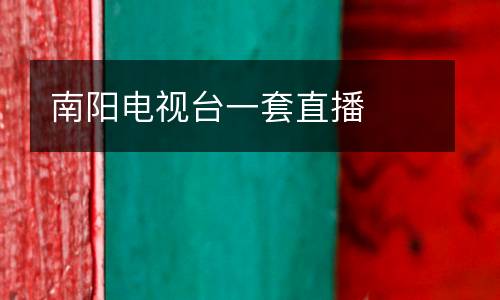 南陽電視臺一套直播